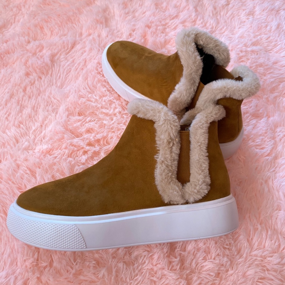 Nine West Suede Ankle Bootie